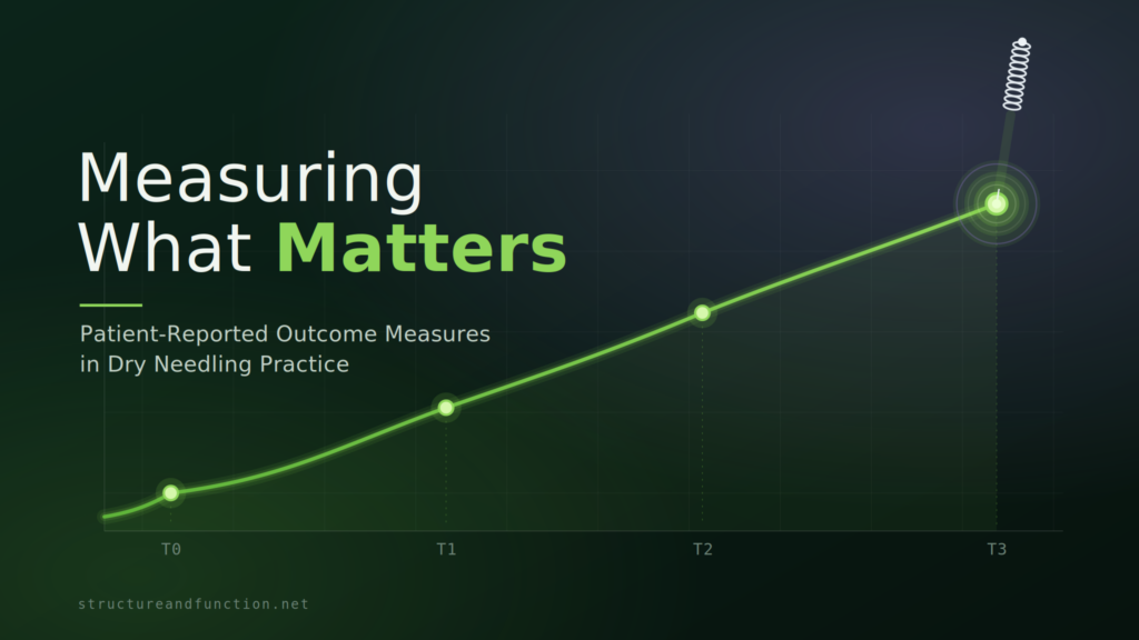 Patient-Reported Outcome Measures for Dry Needling: A Clinicianโs Guide